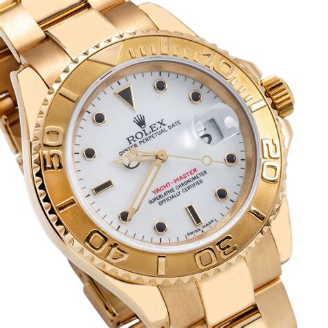 rolex yacht master 18k yellow gold watch|yacht master rolex watch price.